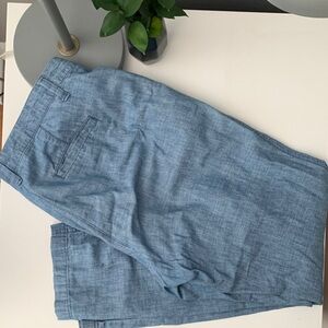 GAP Light Blue Girlfriend Khaki Pants